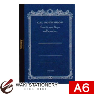 アピカ 紳士なノート Premium C.D.NOTEBOOK A6サイズ 6.5mm横罫 CDS70Y
