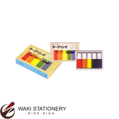 墨運堂 マーブリング 5ml (インク色:5色セット) 15621