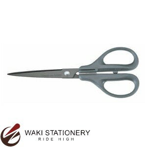 長谷川刃物 CANARY 事務用ハサミ 先細 フッ素コート グレー EP-175F