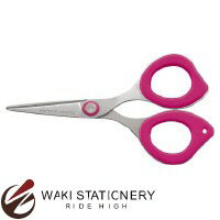 コクヨ ポケットハサミ クリッピー(グルーレス刃) ピンク ハサ-P400P