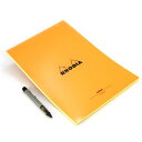 ロディア RHODIA ブロックロディアNo.19 中紙イエロー横罫 単品バラ【デザイン文具】【デザイン おしゃれ】