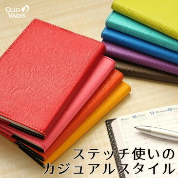 名入れ 無料 【2019年 手帳】クオバディス QUOVADIS 週間 バーチカル（時間軸タテ）10×15cm ビジネス クラブ【メール便送料無料】