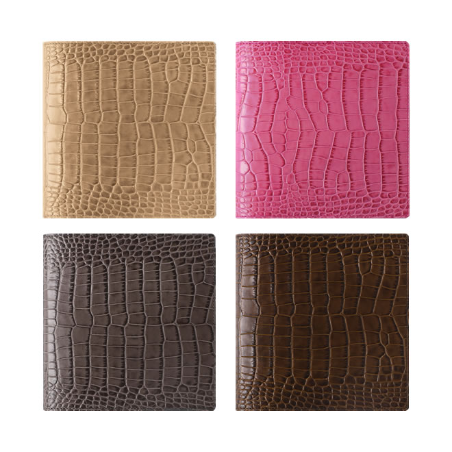 クオバディス QUOVADIS 16×16カバー 本革(牛革) クロコ (カバーのみ)