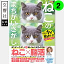 【ヒルナンデスで紹介の第2弾!】ねこのまちがいさがし2|ねこ×脳活 猫 ネコ 好き 喜ば れる プレゼント グッズ 本 癒し 間違い 探し 間違い さがし ヒル...
