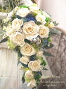 【ブーケ】プリザーブドフラワー ブライダル オリジナル オーダーメイドプリザーブドフラワー ウェディング 結婚祝い 記念日 手作り アンティーク 内祝い