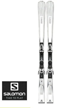 SALOMON　レディース　スキー板 + ビンディング付S MAX W 8 + LITHIUM 10 W2018-2019