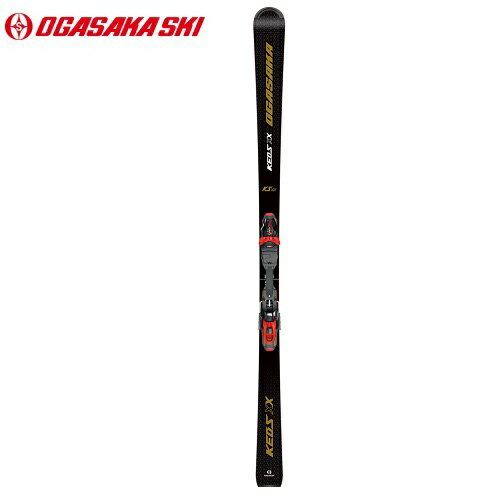 OGASAKA SKI　オガサカスキー スキー板+ビンディング付き　167cm2022-23モデル KS-XX/BK+PRD12GW