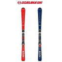 OGASAKA SKI オガサカスキー スキー板 ビンディング付き 165cm 160cm2023-24モデル KS-PV/(RD/NV) PRD11GW