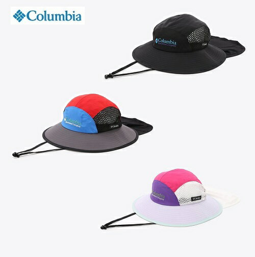 コロンビア キャップ メンズ Columbia　コロンビア　帽子／キャップバッドアックスパス2ウェイサンシェイドブーニー　PU5634