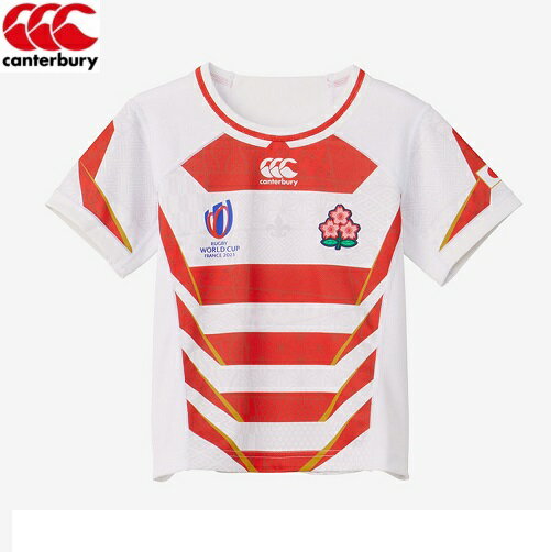 canterbury カンタベリー　ウェアラグビー　ジャパン RWC2023 キッズレプリカホームジャージRGJ33982WC