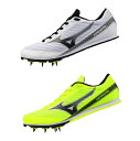 MIZUNO ミズノ 陸上スパイクシューズエックスファースト3【ユニセックス】(エントリーモデル/土トラック兼用)2025SSモデル U1GA2580