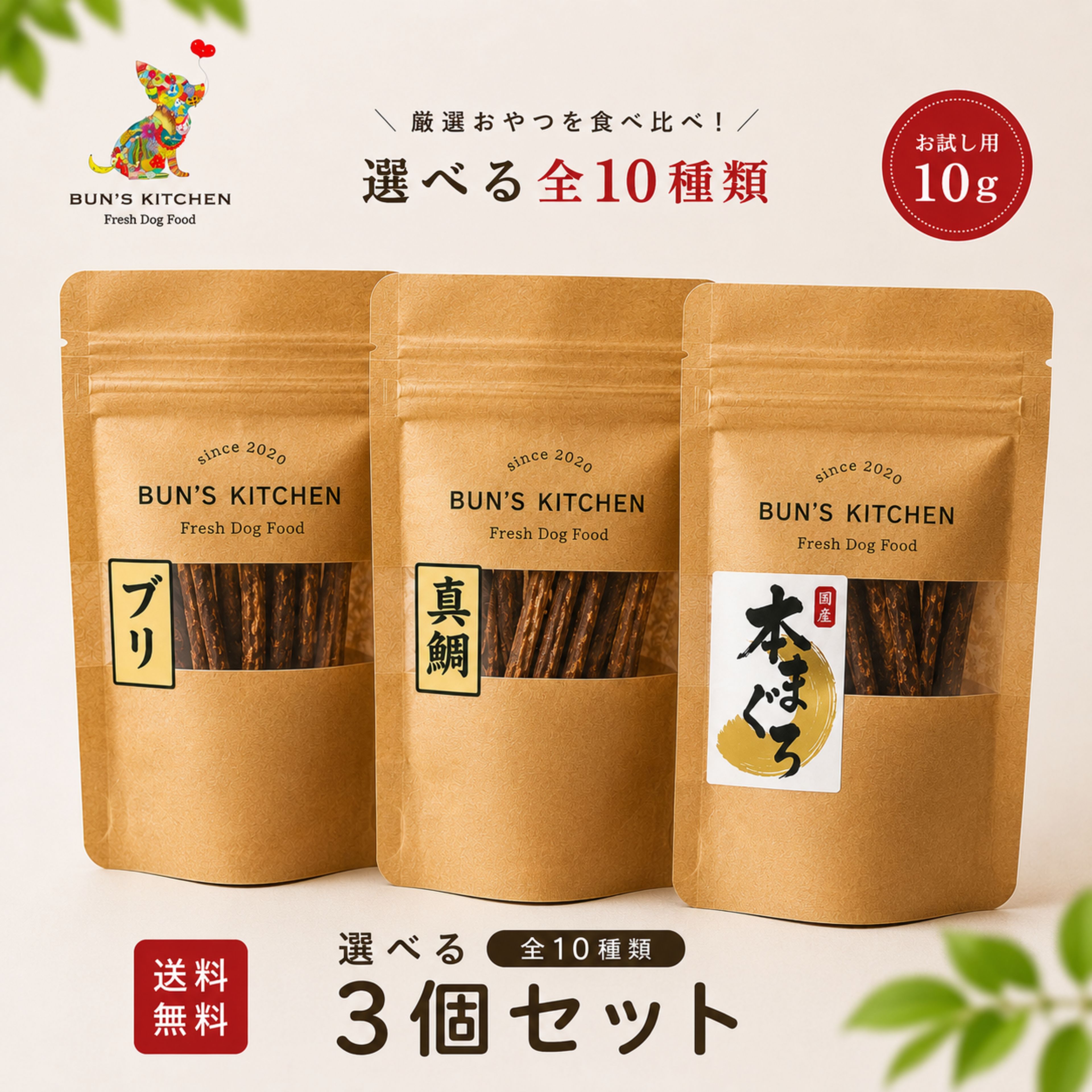 ＼21日はお買得！15％OFF P最大13倍／【月間優良ショップ受賞】犬 おやつ 無添加 国産 魚 ジャーキー 九州産 真サバ 本マグロ 真鯛 100％ ヒューマングレード 高たんぱく 低脂肪 手作り シニア 小型犬 大型犬選べるミニおやつ ”手でぽきっと折れる” お試し用