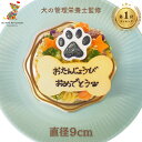 \9日はお買得!20%OFFクーポン+ポイント10倍!/犬用バースデーケーキ3号サイズ 直径9cm ごはんタイプ BUN'S KITCHEN 犬用ケーキ シニア犬 パピー 誕生日ケーキ