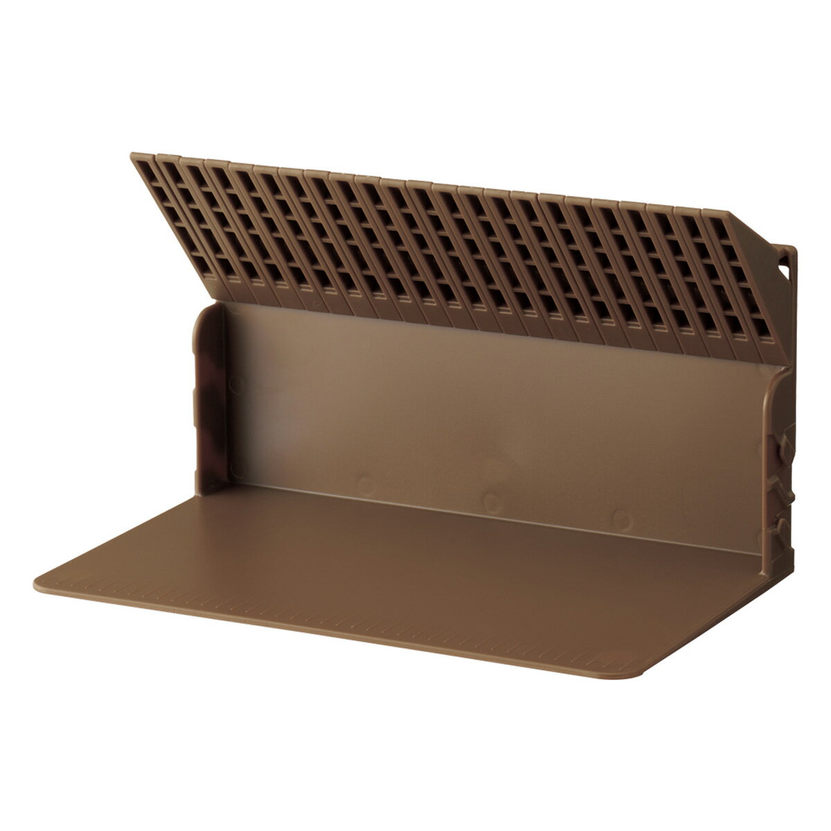 LIHITLAB.　1冊でも倒れないブックスタンド　ブラウン　限定色　A-3575-9