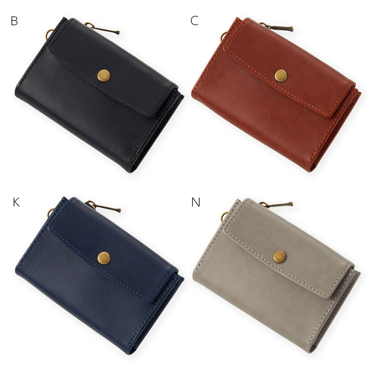 Synthetic Leather - レイメイ藤井　グロワール＜GLOIRE＞　カードケース　小銭入れ付　GLH1305