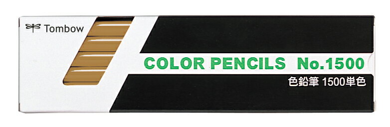 ~6 Colors - トンボ鉛筆　鉛筆　単色　おうどいろ　紙箱入り　1500-05