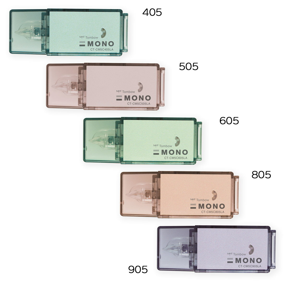 【メ可】トンボ鉛筆　トンボ鉛筆　修正テープ　モノポケット　ミネラルカラー　限定　CT-CM5C 1