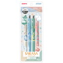 ゼブラ ジェルボールペン サラサクリップ 0.5mm 4本セット ムーミン限定デザイン JJ29-MM-4C