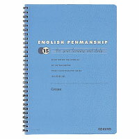 コクヨ　英習帳(ツインリングとじ)　6号40枚　英習罫15段　セミB5　(5冊セット)　ス-T830