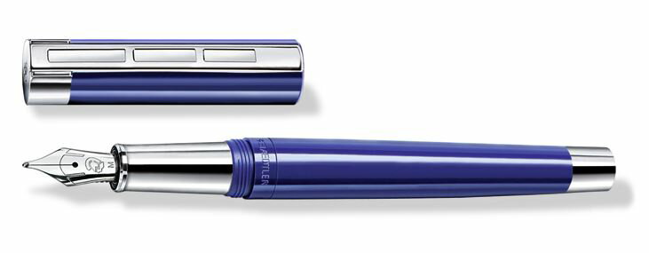 ステッドラー 【送料無料(本州のみ)♪】ステッドラー　レシーナ　万年筆　ブルー　STAEDTLER PREMIUM Initiumcollection Resina fountain pen　9PB113