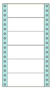 Labels - コクヨ　タックフォーム　ラベル寸法(101.6×38.1mm)　6片　100枚　ECL-156