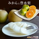 温州みかんと豊水梨セット みかん15〜20個と豊水梨大玉〜中玉4〜5個詰め合わせセット【秋の味覚】【秋の果物】【楽ギフト_包装】【楽ギフト_のし宛書】【楽ギフト...