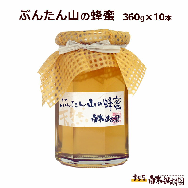 【10本まとめ買いで割引あり】ぶんたん山の蜂蜜【限定品】天然はちみつ 10本まとめ買い【帰省土産】【楽ギフ_のし宛書】【楽ギフ_メッセ入力】