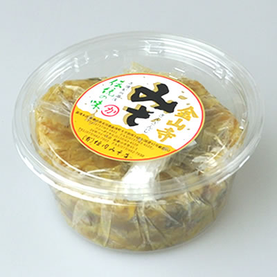 金山寺うす塩味わかめ味噌　270gカップ 　丸新本家　[丸新12027]