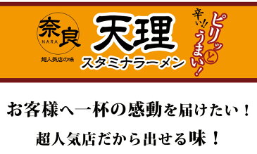 奈良　天理スタミナラーメン　超人気店の味　半生麺2食入（スープ付）／なら　すたみならーめん　中華そば