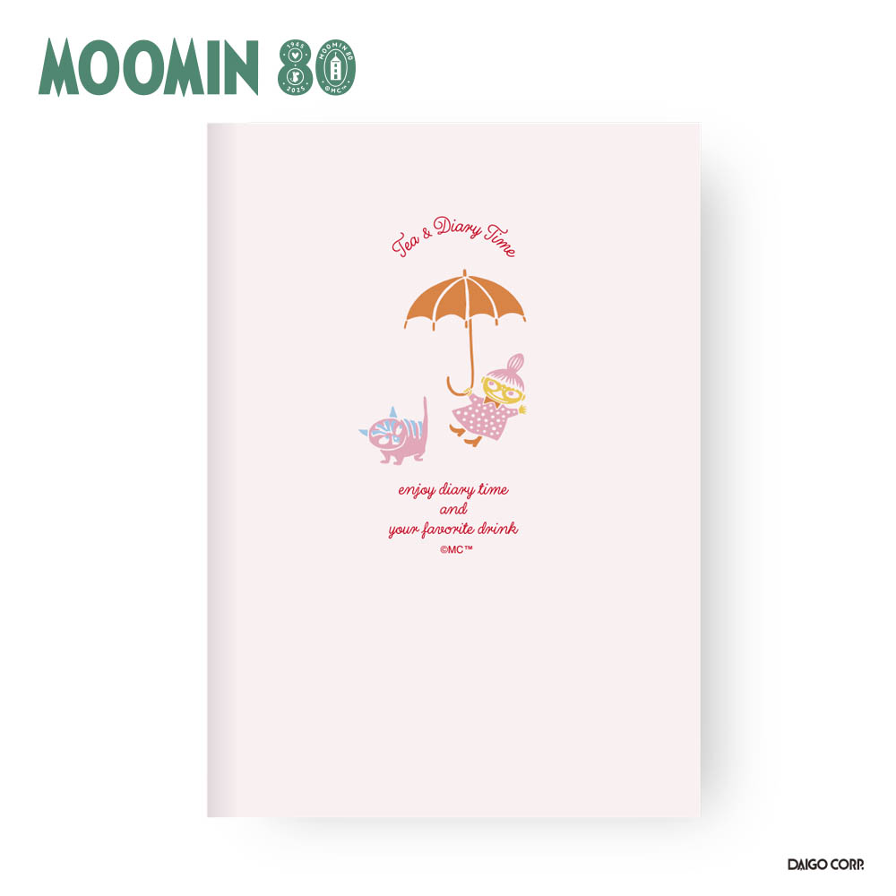 ■【ダイゴー】ティータイム日記　夜とカフェオレと日記帳 　80周年限定　リトルミィ〈ピンク〉 R2399　..