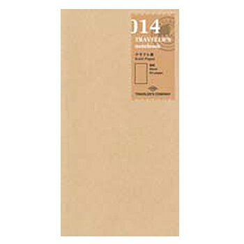 ◆【ミドリ】トラベラーズノート　リフィル　クラフト紙（14365-006）5冊パック