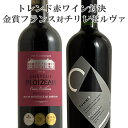 ワイン飲み比べセット フランス金賞対チリ！飲み比べ赤2本セット【送料無料】　ギフト ホワイトデー　ワイン　赤ワイン　金賞　750ML