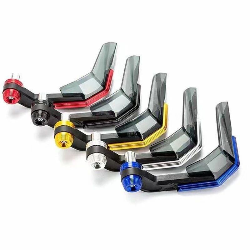 1 ペア ハンドプロテクターディフレクター ナックルガード ハンドガード ウインドスクリーン 汎用 風防..