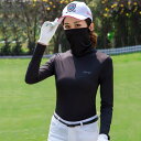 UVカット ハイネック インナーシャツ 4色 レディース ひんやり素材 ハイネック 長袖 ゴルフウェア テニスウェア 夏日焼け対策 uvカット ラッシュ ラッシ...
