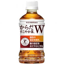 (送料無料)からだすこやか茶W 350mlPET×24本 コカ・コーラ社