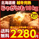 【送料無料】北海道産.越冬完熟じゃがいも10Kg(5Kg×2種類). 2種類のじゃが芋からお好きな2種類を！北あかり/きたあかり/キタアカリ/北アカリ/男爵/越冬男爵/ジャガイモ/じゃが芋/【E】