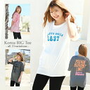 半袖 Tシャツ レディース 韓国風 BIG 韓国ファッション 人気 おしゃれ SNS インスタ コーデ プチプラ 送料無料 ビッグシルエット 男女兼用 Tee トップス 服トレンド オーバーサイズ 大きめ インナー まとめ買い 景品