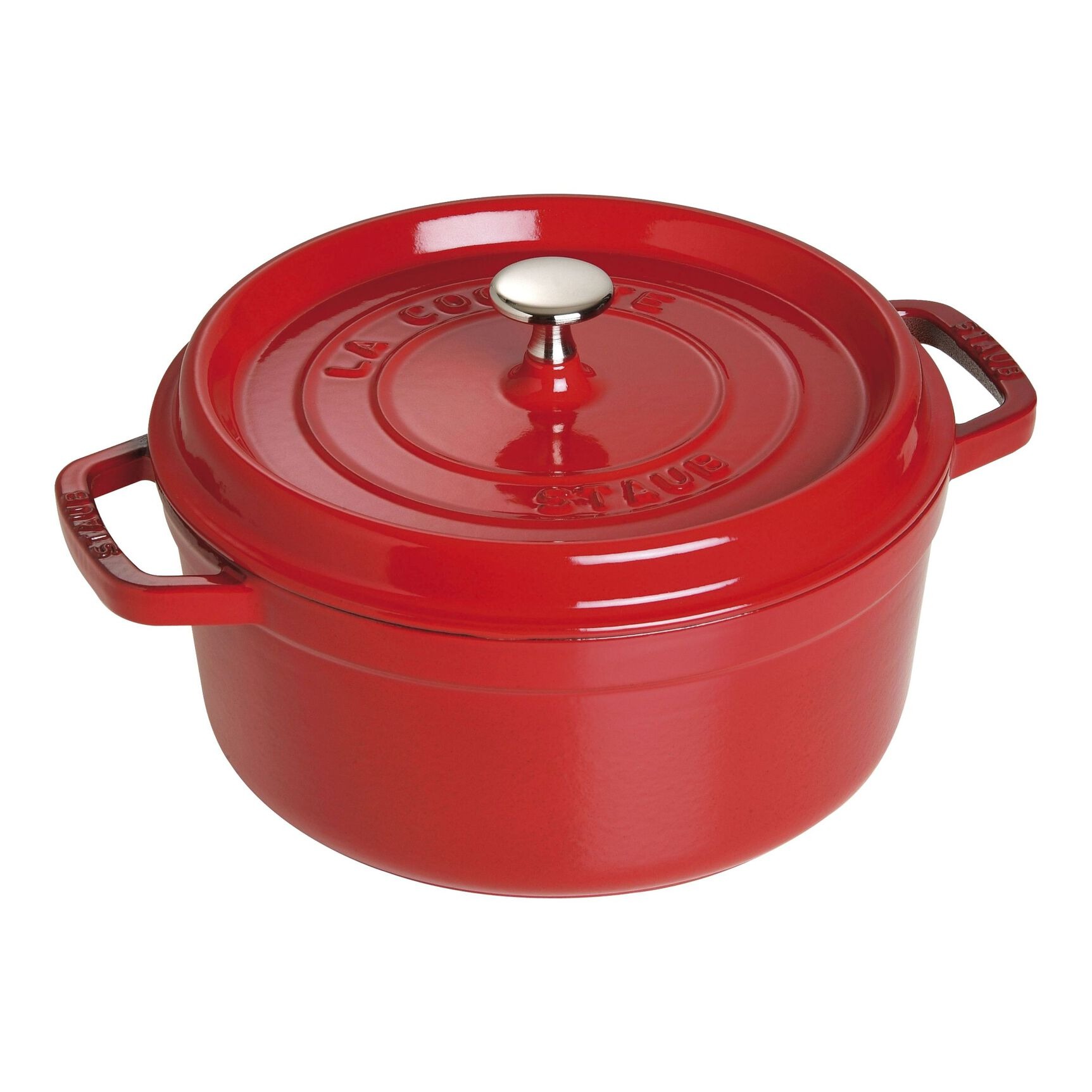 ストウブ ピコ・ココット ストウブ STAUB 無水鍋 ピコ・ココット ラウンド 24cm チェリー 40509－835