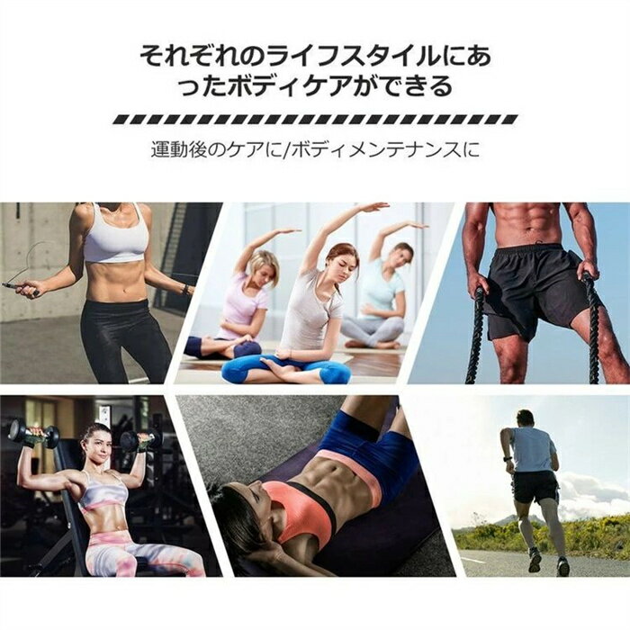 筋膜リリース筋膜ケア 4種類ヘッド 健康 グッズ 疲労改善 血流促進 強力振動 肩 腰...