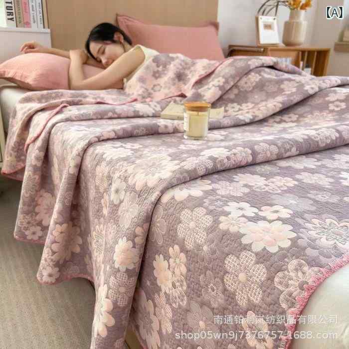 綿の 三層 ガーゼ タオルは 綿の 毛布の オフィスの 昼 休みの 毛布の 夏 涼しさは ソファーの 毛布の ..