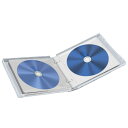 エレコム クリアケース 12枚収納 【Blu-ray/DVD/CD 対応】 クリア CCD-FBB12CR(2)
