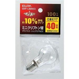 (ELPA) ߥ˥ץȥ ŵ  E17 100V 36W ꥢ GKP-L36H(C)