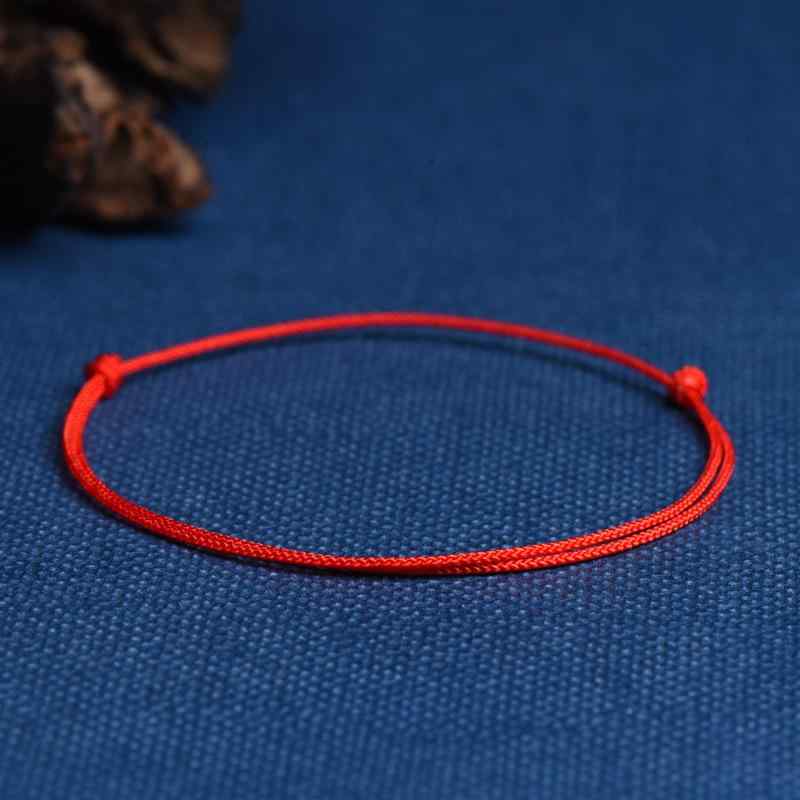 ブレスレット レディース 手編み レッド 赤 紐 ロープ ミサンガ 足首 アンクレット 幾何学模様 花柄 ハンドメイド アクセサリー 飾り(x2)