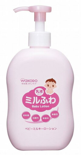 和光堂 ミルふわ低刺激 ベビーミルキーローション ポンプタイプ 300mL 和光堂 ミルふわ低刺激 ベビーミルキーローション ポンプタイプ 300mL