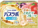 白元アース HERSバスラボ 4種のとれたてフルーツ12錠入 炭酸 入浴剤 スキンケア