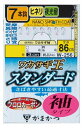 がまかつ(Gamakatsu) ワカサギ王仕掛 (スタンダード) 袖 7本仕掛 NSC (ナノスムースコート) 1.5-0.3号 W-256
