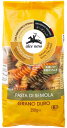 ALCE NERO(アルチェネロ) 有機 トリコロール フジッリ 250g (オーガニック イタリア産 3色パスタ ゆで時間11分)