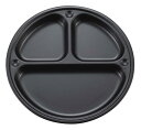 キャプテンスタッグ(CAPTAIN STAG) テーブルウェア プレート 皿 食器 仕切りプレート ふっ素樹脂加工 外径230×高さ20mm 日本製 メタリック...