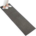 オカ PLYS base (プリスベイス) キッチンマット 約45×180cm (ブラウン) 日本製 洗える(3)