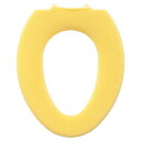 オカ(OKA) エトフ トイレ便座カバー O型専用 イエロー (北欧 洗える おしゃれ)